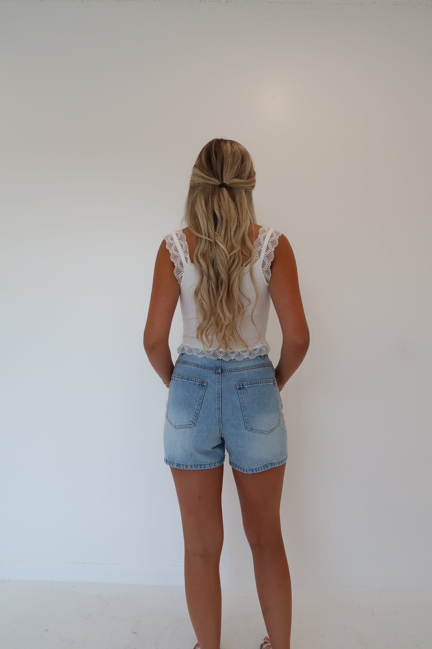 The Seaside Denim Shorts