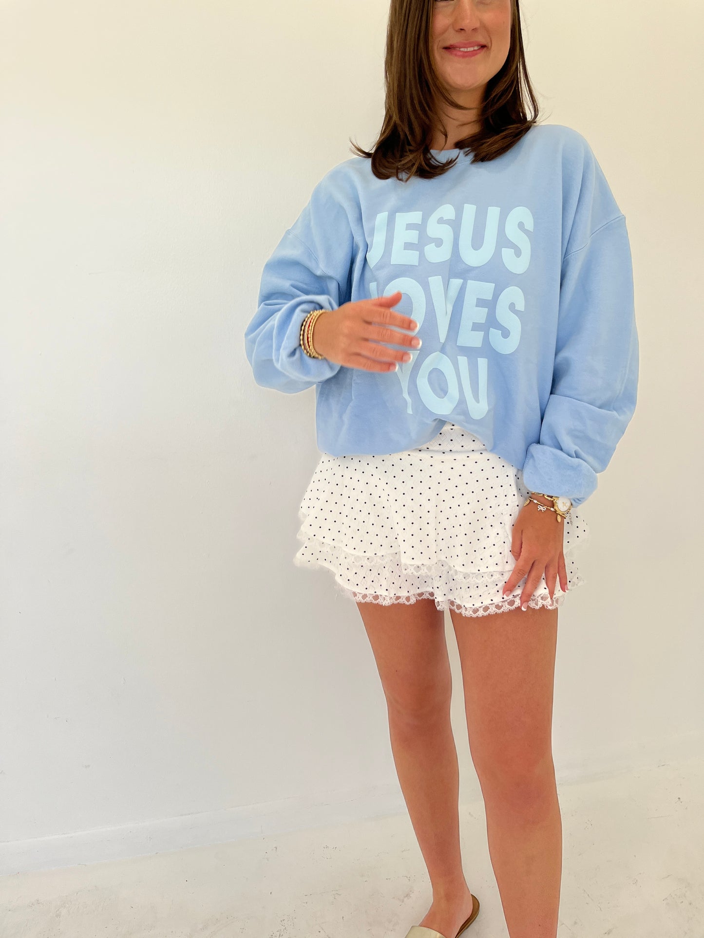 Light Blue JLY! Sweatshirt