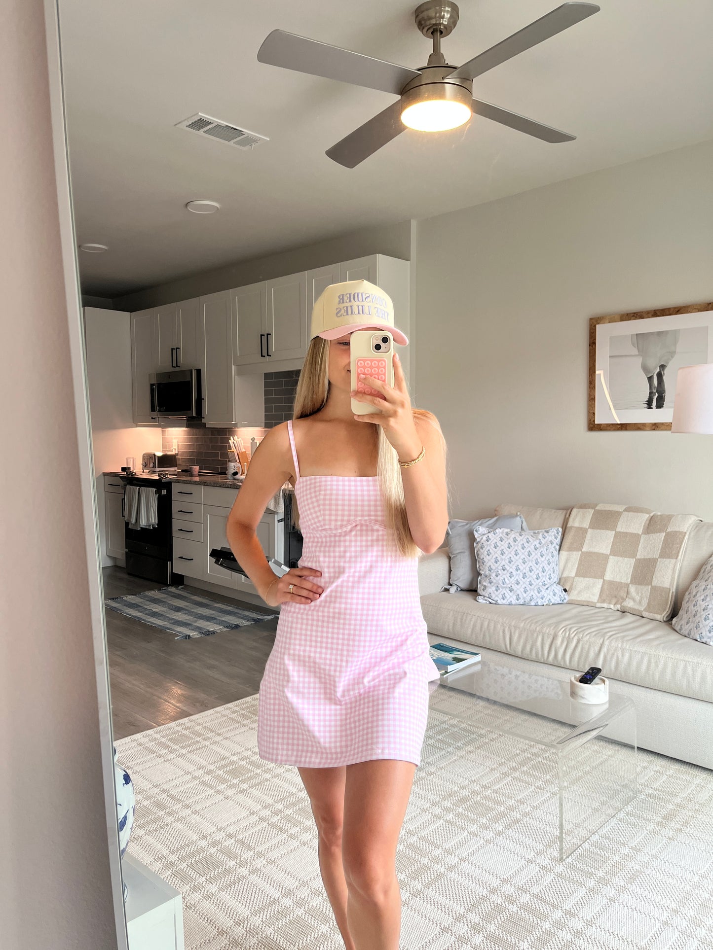 The Seashell Pink Active Dress