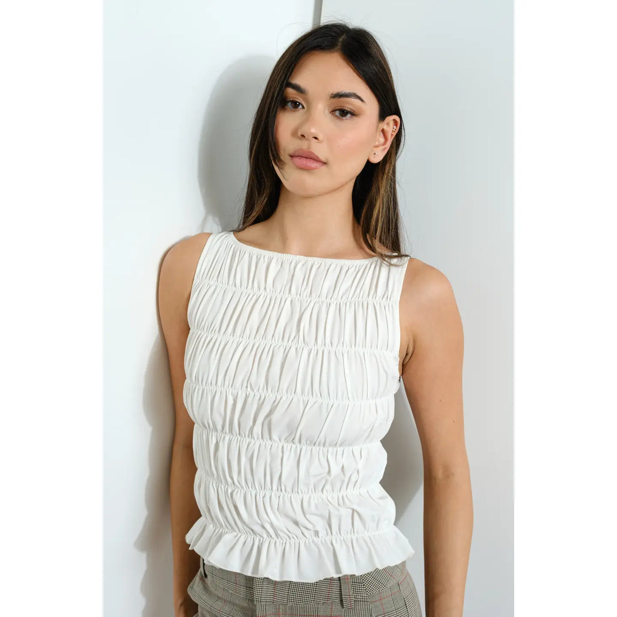 The Rosie Smocked Top