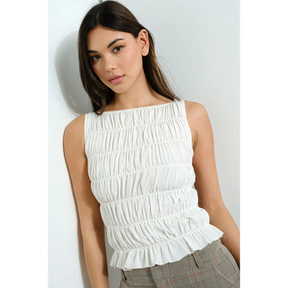 The Rosie Smocked Top