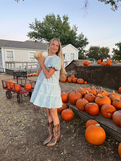 Blue Blush Dress