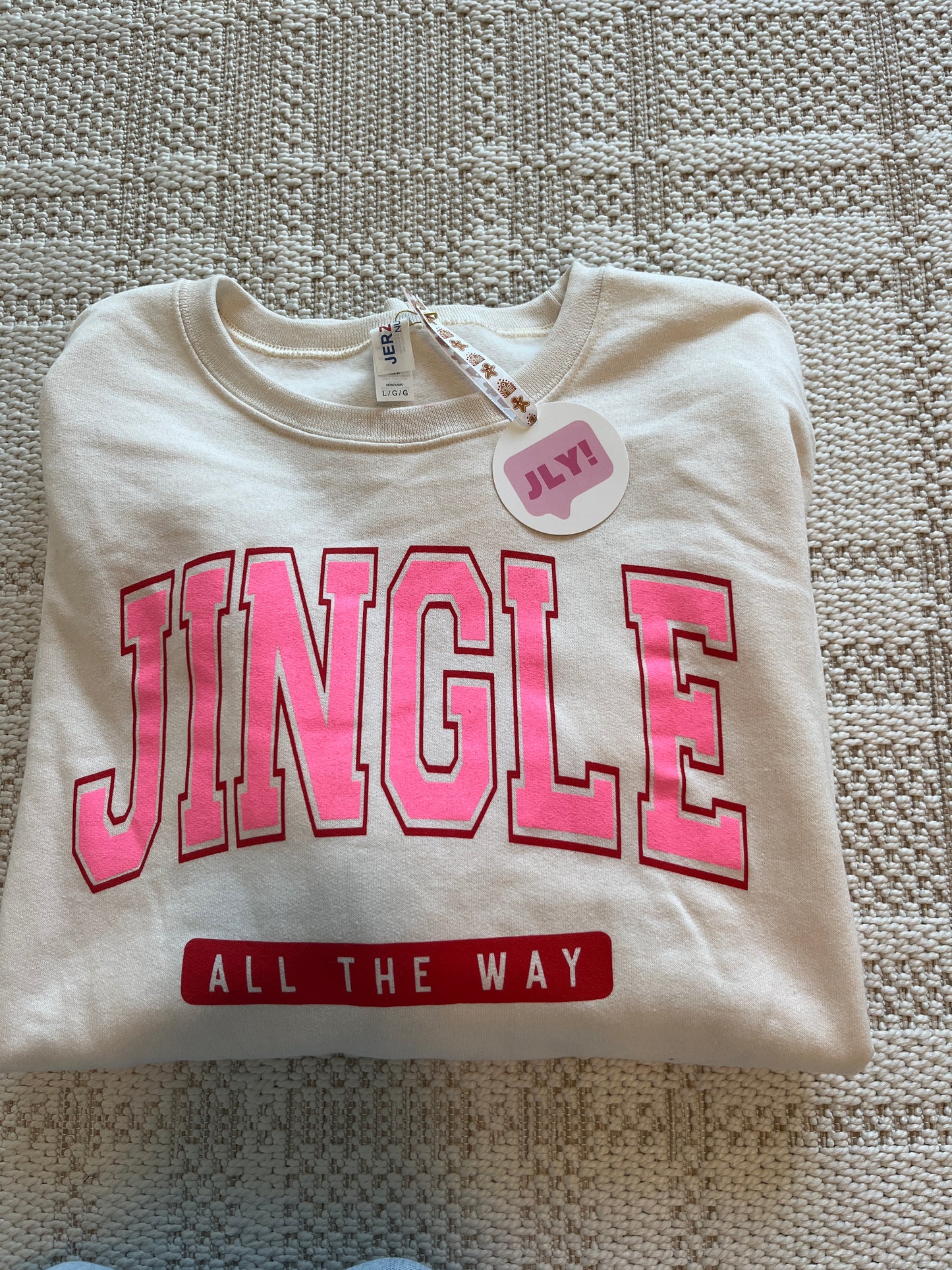 The Pink Jingle Sweatshirt