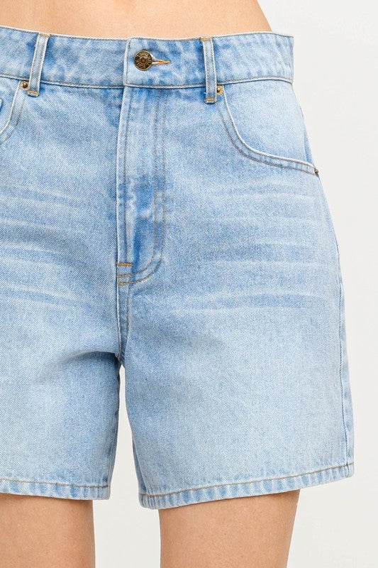 The Seaside Denim Shorts